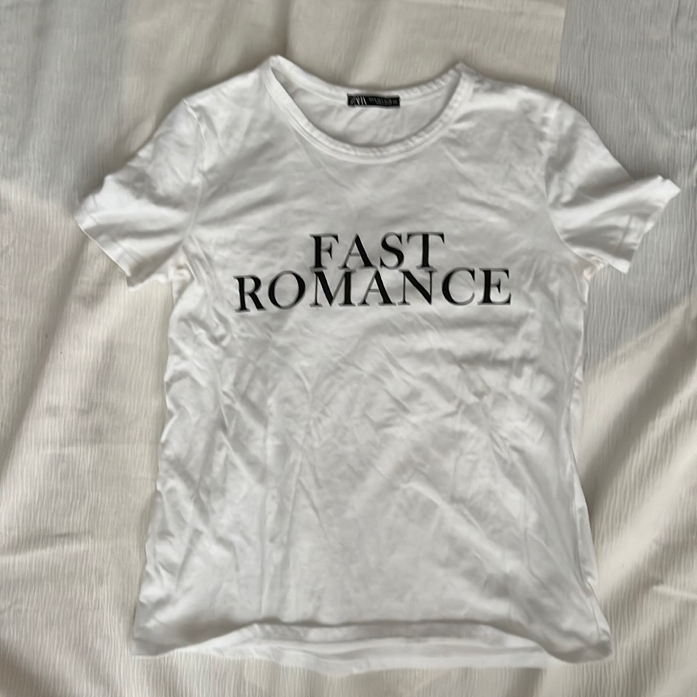 Zara Size Small flirty tee! Worn once